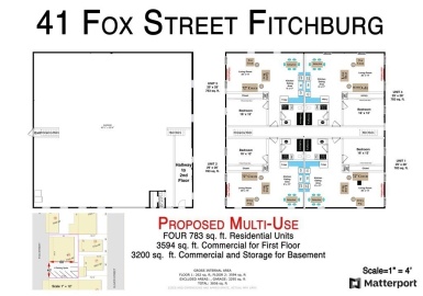 41 Fox Street, Fitchburg, Massachusetts 01420, 4 Bedrooms Bedrooms, 14 Rooms Rooms,4.5 BathroomsBathrooms,Residential Income,For Sale,Fox Street,72988197