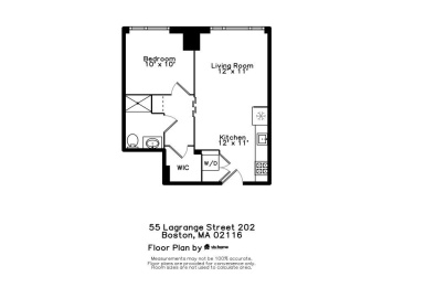55 Lagrange St, Boston, Massachusetts 02116, 1 Bedroom Bedrooms, 3 Rooms Rooms,1 BathroomBathrooms,Residential Lease,For Rent,Lagrange St,73166288