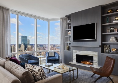 1 Franklin St, Boston, Massachusetts 02110, 2 Bedrooms Bedrooms, 4 Rooms Rooms,2.5 BathroomsBathrooms,Residential,For Sale,Millennium Tower,Franklin St,73354119