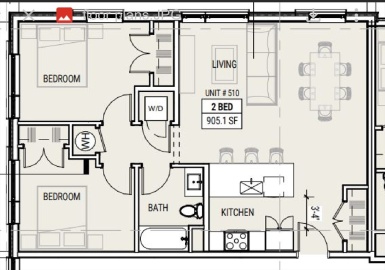 1035 Commonwealth Ave., Boston, Massachusetts 02134, 2 Bedrooms Bedrooms, 3 Rooms Rooms,1 BathroomBathrooms,Residential Lease,For Rent,Commonwealth Ave.,73371407
