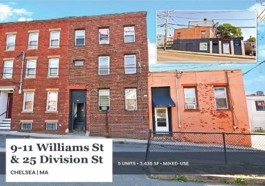 23-25 Division St, Chelsea, Massachusetts 02150, 8 Bedrooms Bedrooms, 18 Rooms Rooms,5 BathroomsBathrooms,Residential Income,For Sale,Division St,73352092