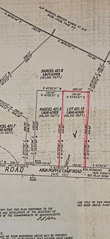 0 Popple Camp Rd, Petersham, Massachusetts 01366