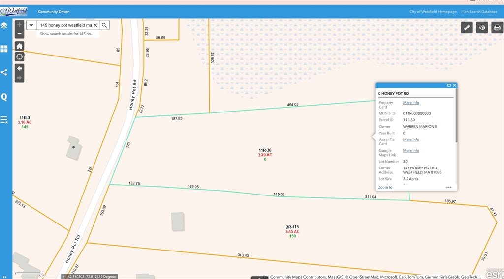 0 Honey Pot Road, Westfield, Massachusetts 01085