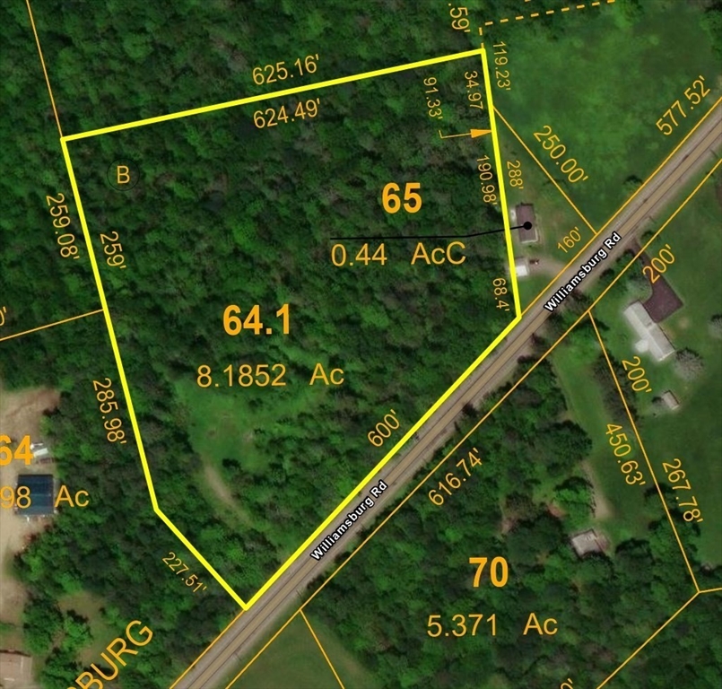 90 Williamsburg Rd, Worthington, Massachusetts 01098, ,Land,For Sale,Williamsburg Rd,73460470