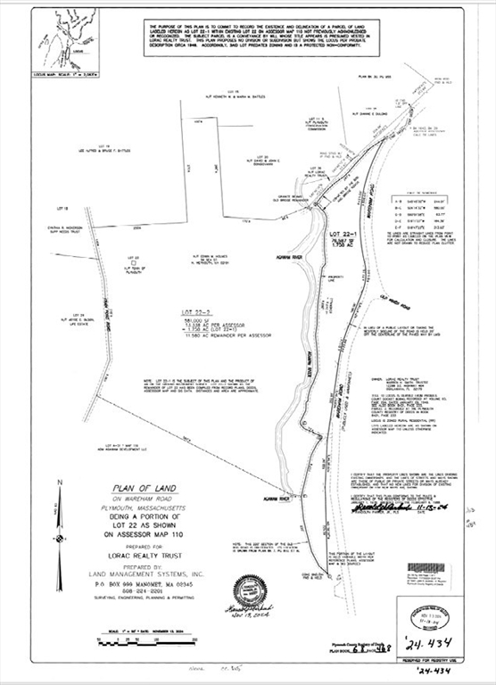 0 Wareham Road, Plymouth, Massachusetts 02360