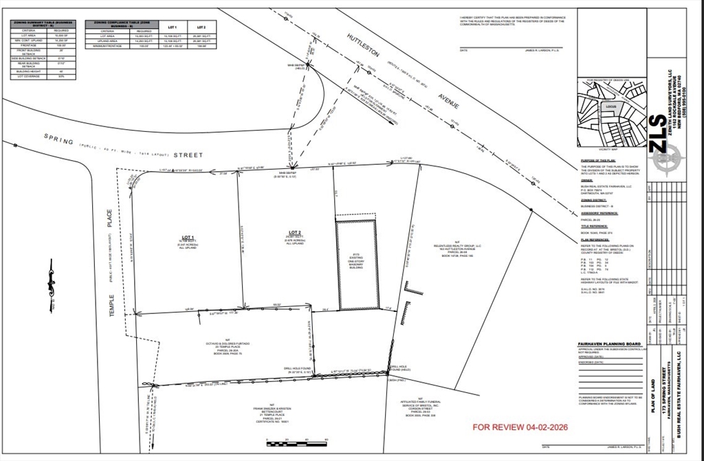 lot 1 173 Spring St, Fairhaven, Massachusetts 02719