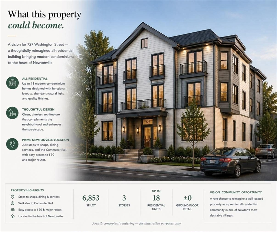 727 Washington St, Newton, Massachusetts 02458
