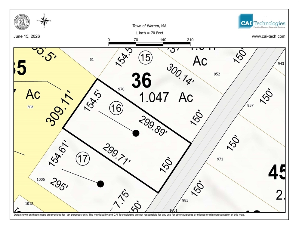 Lot 16 Reed Street, Warren, Massachusetts 01092