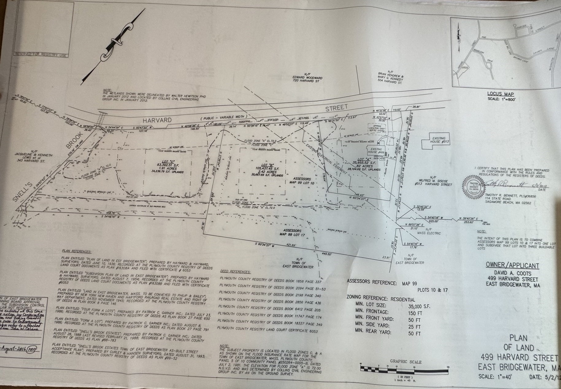 499 Harvard St., Lot B, East Bridgewater, Massachusetts 02333