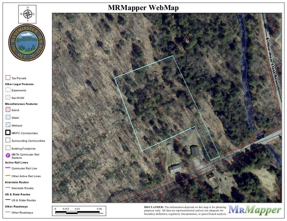 0 Potato Hill Road, Westminster, Massachusetts 01473